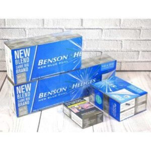 Benson & Hedges Blue Dual Kingsize – 20 Packs of 20 Cigarettes (400)